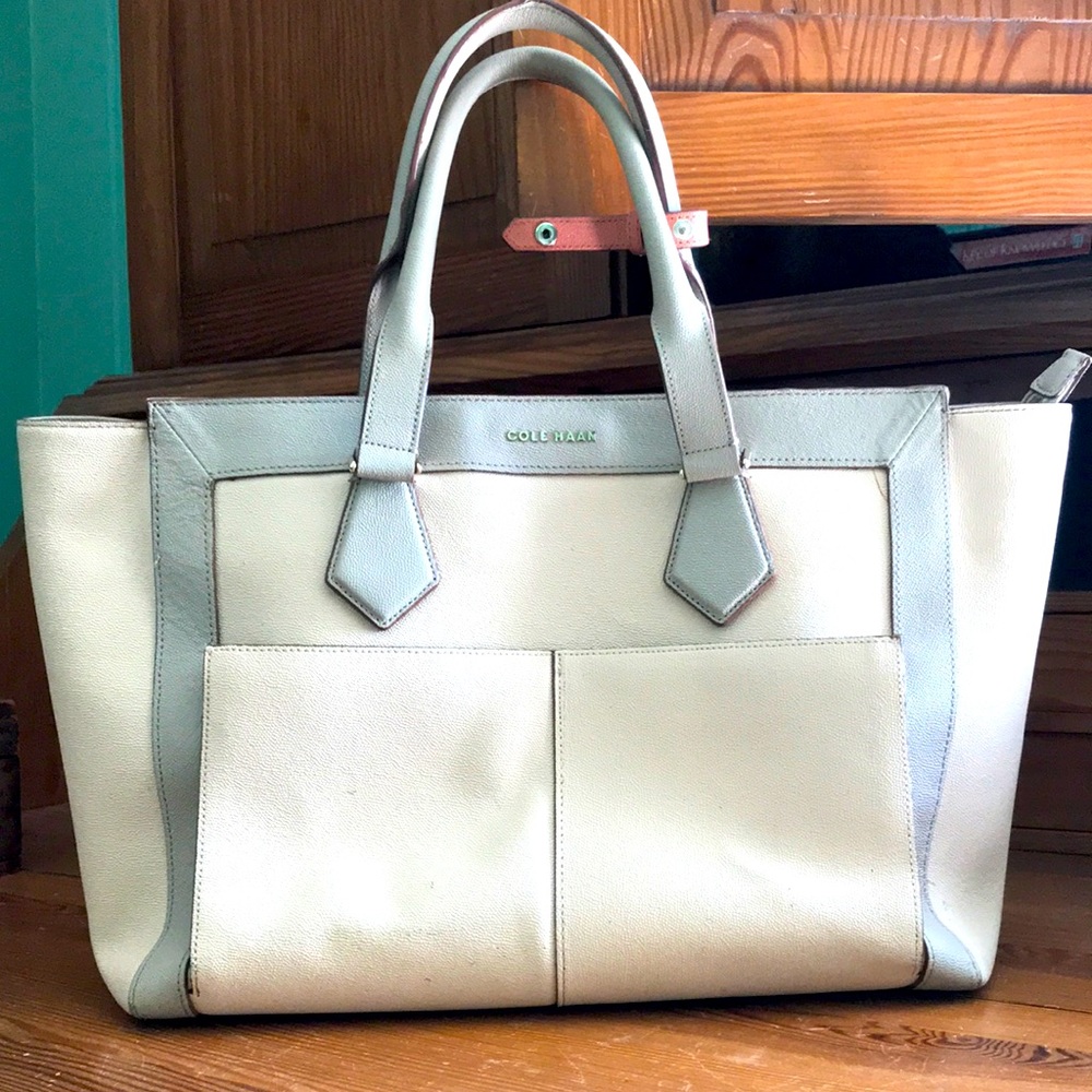 Cole Haan Leather Tote Bag